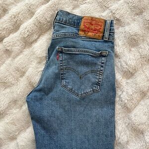 Levis 511 Slim Fit Blue Denim Jeans Mens 32x30 Medium Wash